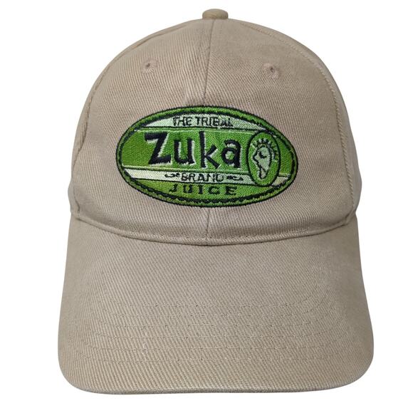 Zuka The Tribal Brand Juice Slideback Baseball Cap Beige One Size Att Headwear - Picture 1 of 9
